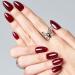 GLAMERMAID Dark Red Press On Nails - Handmade Soft Jelly Gel Tips Reusable Almond Shape Deep Burgundy False Nail Kit for Women - Buy Online on GoSupps.com