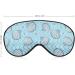 Sea Shells and Pearls Sleeping Mask | Adjustable Light-Blocking Eye Cover for Men Women Boys & Girls - Buy Online on GoSupps.com