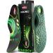 Hiking Insoles for Men - Arch Support Inserts Women - Hiking Boot Insoles - Hike Support Inserts - Back Support Green M Green M (Men 9-10.5 / Women 10-11.5)