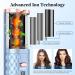 Automatic Cordless Curling Iron | Portable Ceramic Auto Hair Curler with 6 Temps & Timers - Fast Heating & Auto Shut-Off - Buy Online on GoSupps.com