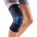 Bauer enemy Kniebandage GenuTrain Unisex to relieve stabilize and activation after injury surgery or chronic such as gonarthrosis (joint wear) or arthritis black size: 7 without silicone edge