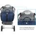 Pomelo Baby Changing Bag with Pram Clips & Mat - Blue | Convenient & Stylish Choice - Buy Online on GoSupps.com
