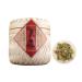 HQZM Yunnan Traditional Puer Raw Tea Jingmai Mountain Ancient Tree Tea 500g Tea Column in Bamboo Basket