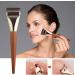 Foundation Makeup Brush - Wooden Handle Highlighter Brush | Face Makeup Tool | Professional Contour Brush | Flat Top Makeup Brushes For Liquid Cream And Powder - Buy Online on GoSupps.com