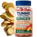 THREE PEBBLES Antacid with Ginger - 45 Vegan Giner Berry Antacid Gummies for Nausea and Upset Stomach