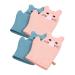 Housoutil 10 Pairs sponge shower supplies cleaning supplies Cartoon body scrubbing mitt girl cotton bath cotton bath wipe child clean Bath ball tool bath towel