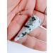 Moonstone Crystal Pendulum - Divination Dowsing and Spiritual Healing Tool with Healing Energy White Rainbow Gemstone White Rainbow Moonstone - Buy Online on GoSupps.com