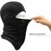 Breathable Black Balaclava Face Mask for Summer Cycling and Motorcycle Riding - Buy Online on GoSupps.com