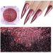 Rose Gold Nail Art Mirror Effect Powder Glitter Manicure Pigment Dust Decoration DIY Manicure 1g/Bottle - Buy Online on GoSupps.com