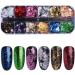 Nails Rhinestones Professional Nail Decoration 12 Grid Nail Crystals Gems for Women Girl Nails Stud Foil for Nails Art Craft DIY(Irregular Shape) - Buy Online on GoSupps.com