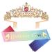 Birthday Girl Crown, Birthday Sash for Girls, Tiaras for Girls, Princess Crown Tiara, Birthday Gifts for Girls, Happy Birthday Tiara Headband for Girls, Birthday Accessories, Birthday Party Favors Birthday Girl 08