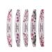 YOXIER Nail Buffer Professional Flower Pattern Boat Sanding Buffer Multifunctional Lightweight Multicolor