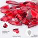 Red Rhinestones Nail Gems Kit with Picker, Tweezers - Multi Shape Glass Crystals for Nail Art - Face Gems Included - Buy Online on GoSupps.com