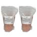 SudoreWell Pack of 2 pink table salts from the Salt Range Pakistan range - 100% natural crystalline salt granules 1-2 mm 1.0 kg