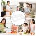 Mikikit Egg Holder Storage 3pcs Egg Storage Box Fridge Eggs Refrigerator Clear Shelves Kitchen Egg Holder Place Plate Household - Buy Online on GoSupps.com
