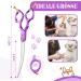 Professional Purple Dragon 6.5 inch Dog Grooming Scissors | Ultra-Light Aluminum Handle & JP 440C Steel for Dogs & Cats | Ideal for Hairdressers & Beginners - Buy Online on GoSupps.com