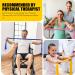 Non-Latex Resistance Bands Set - 5.9ft, 3 Different Strengths - Physical Therapy, Strength Training, Yoga, Pilates - Home Workout Bands (Yellow/Pink/Blue) - Buy Online on GoSupps.com