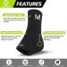 MAAZO Ankle Brace for Plantar Fasciitis Relief - Adjustable Compression Wrap for Men & Women - Achilles Tendon Support Strap - Single - Buy Online on GoSupps.com