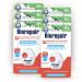 Biora pair ultra -flation waxed antibacterial dental floss with Microrepair for narrow spots for oral care ideal for sensitive teeth fresh mint taste pack of 6 x 30 meters ultra -lax 1.00 m (6 Pack)