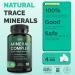 Premium ADEO2 52 Trace Minerals Complex - Chelated Essential Minerals - 100% Organic - 120 Capsules - Full Spectrum Ionic Blend - Safe for Women & Men - Buy Online on GoSupps.com