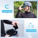 KRACESS KRS-S1 Smart Bike Helmet for Men & Women | 1080P Sports Camera | Bluetooth | Matte Black | Size L 22-24.4 - Buy Online on GoSupps.com