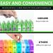 Monthly Pill Box Organizer for AM PM Medication with 32 Compartments - Easy Open Design for Children & Elderly - Green - Buy Online on GoSupps.com