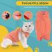 Avont Cat Recovery Suit | Post Surgery Kitten Onesie for Abdominal Wounds - Coral (M) - Buy Online on GoSupps.com