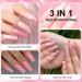 Rechoo Liner Nail Gel Polish 10ML - 2pcs Pink Gel for French Manicure & Nail Art - Buy Online on GoSupps.com