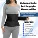 Postpartum Belly Band & Abdominal Binder | Compression Wrap Recovery Belt S/M Black - Waistline 25.5-33 - Buy Online on GoSupps.com