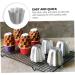 Milisten 12 Pcs Cake Mold Cake Stencil Cookie Cake Pan Cheesecake Cake Pan Pie Chocolate Chip Muffin Cupcake Pan Mutitool Paper Cups Cake Making Tool to Bake Aluminum Alloy Kitchen Supplies 7.6X7.6X6.2CMx3pcs - Buy Online on GoSupps.com
