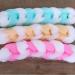 Exfoliating Loofah Back Scrubber Set 3 Pcs Long Stretch Bath Sponges for Body Exfoliation | Shower Mesh Sponge with Rope Handles for Men and Women - Buy Online on GoSupps.com