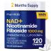 Liposomal NAD+ Supplement with Resveratrol - Nicotinamide Riboside 1000 Mg - NAD Supplements for Women & Men - NMN Supplement Alternative - Advanced NAD Resveratrol for Cellular Energy - 120 Capsules