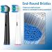 Oral B Pro Electric Toothbrush Replacement Brush Heads - Compatible with Vitality Pro Smart Genius Series - Classic Round Brush Heads - White - Refills - Buy Online on GoSupps.com