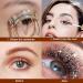 Rosarden Galaxy Glitter Waterproof Mascara - Long Lasting Shiny Sparkle for Eyelashes - Makeup for Length and Volume - Smudge Proof for Party Wedding - Buy Online on GoSupps.com