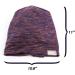 ELIHAIR Satin Bonnet Beanie Sleep Cap for Women and Girls - Adjustable, Soft Slouchy Hat for Frizzy Hair - Rose Violet/Grey Pale - 2 Kids Sizes - Buy Online on GoSupps.com