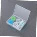 JECOMPRIS Contact Lens Case - 2pcs Double Lens Storage Box | Cute & Durable Lens Cases for International Shipping - Buy Online on GoSupps.com