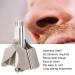 Manual Nose Hair Trimmer & Remover | 360 R-Shaped Stainless Steel Blade | Precision Grooming Tool - Buy Online on GoSupps.com