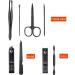 Professional Manicure Set - 8 in 1 Stainless Steel Nail Clipper Kit for Men's Grooming, Travel, and Gifting - Buy Online on GoSupps.com