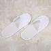 Lyrlody 10 couple guests slippers hotel slippers set unisex disposable slippers portable for beauty center wellness doctors hotels white 27 x 11 cm