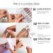 Nailog UV Gel Nail Film - 20 Vegan Long-Lasting Self-Adhesive Gel Strips (Camellia) - International Shipping Available - Buy Online on GoSupps.com