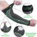 Buy Beister Compression Elbow Bandage for Men & Women - 2 Pieces Sports Support with Anti-Slip Strips - Green XXL - Buy Online on GoSupps.com