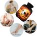 Naanle Fire Football Hot Water Bottle - 1L Transparent Heat Bottle for Bed & Pain Relief | Ideal Hand & Feet Warmer | International Shipping - Buy Online on GoSupps.com