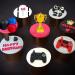 UFROMSKY 28pcs Video Game Cake Topper Headset Cake Topper Game Console Controller Cake Topper with Colorful Balls Trophy balloons for Video Game Themed Party Boys Teens Birthday Party - Buy Online on GoSupps.com