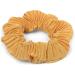 styleBREAKER Ladies hair tie pleated with bow in retro style elastic scrunchie plait elastic hair band 04027014 Colour:Yellow - Buy Online on GoSupps.com
