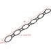 Valor Fitness Heavy Duty Looped Stretch Bands - Long Resistance Bands for Rehab Stretching Toning & Conditioning - ED-22 - Buy Online on GoSupps.com