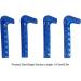 Kadimendium Soft Adjustable Plastic Ice Skate Guards - Blue | Blade Covers for Home - Buy Online on GoSupps.com