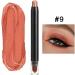 Eyeshadow Stick - Shimmer Eyeshadow Pencil Waterproof Neutral Eyeshadow Stick Makeup Cream Eye Shadow Pencil Crayon Rowces - Buy Online on GoSupps.com