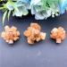 Beautiful Natural Orange Aragonite Quartz Crystal Cluster Rough Stone Crystal Home Goods - Buy Online on GoSupps.com