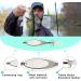 5PCS Sliver Fishing Spoons Lures Reflective Metal Jig Bait for Trout, Freshwater and Saltwater Treble Hooks Fishing Tackle 0.17oz to 0.63oz - Buy Online on GoSupps.com