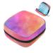 Storage bags for women's bandages rainbow colors portable menstrual performances panty lips tampons women's bandages storage holder for women school office multi -colored 01